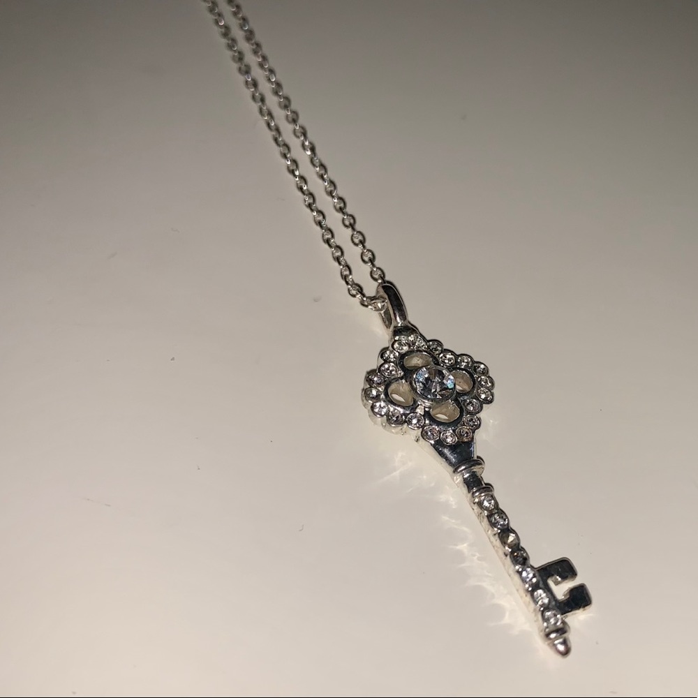 Diamond Key Necklace - Picture 3 of 4